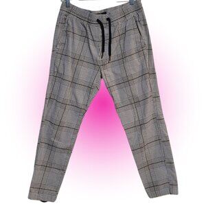 HOLLISTER CROP SKINNY EPIC FLEX PLAID PANTS EUC M